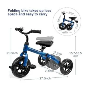 XPIY Triciciclo para niños pequeños de 2 a 4 años_4