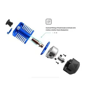 Dragonfly Hotend BMS All Metal Dragon Hotend Boquilla de_2