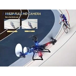 UranHub Dron con cámara para adultos cámara HD 2K de_2
