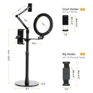 SupeDesk Soporte para tableta de teléfono con anillo_4