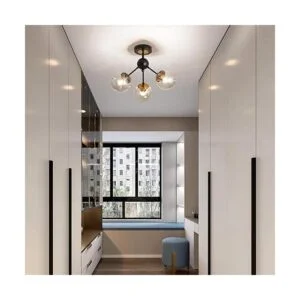 Lámpara de techo de 3 luces de Szxykeji estilo vintage_5