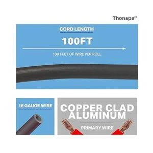 Thonapa Alambre primario de calibre 16 10 rollos de_2