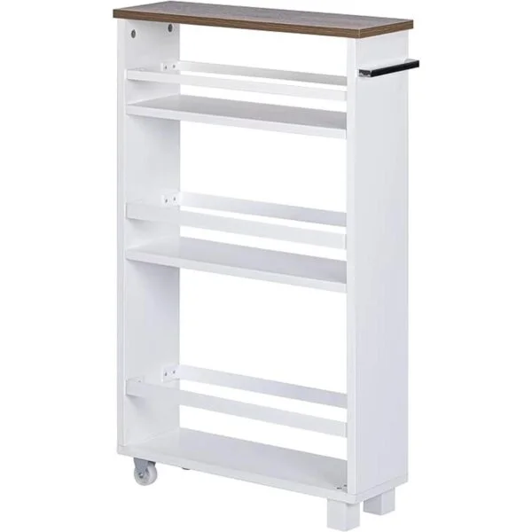 UTEX Carrito de almacenamiento delgado de cocina de 4_1