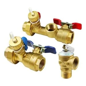 Kit de válvula de servicio de calentador de agua sin_1