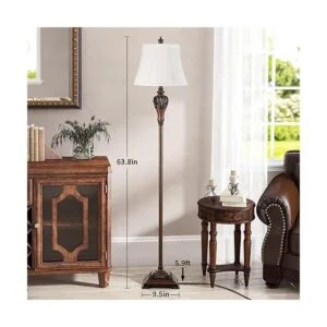 Lámpara de pie vintage para sala de estar lámpara_2