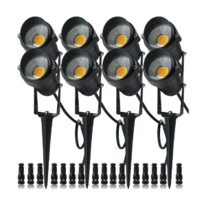 ELEGLO Luces LED de paisaje de bajo voltaje de 5 W_1