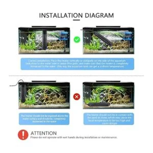 TINTOR Calentador sumergible para acuario 800 W1200 W_3