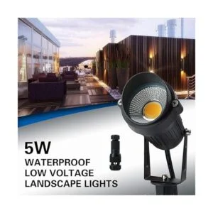 ELEGLO Luces LED de paisaje de bajo voltaje de 5 W_2