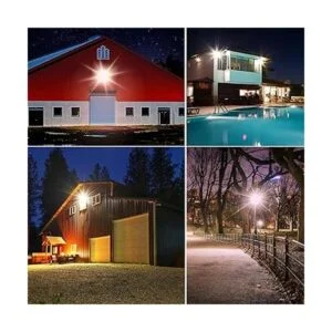 SERWING Luz LED de granero de 120 W Iluminación LED para_5