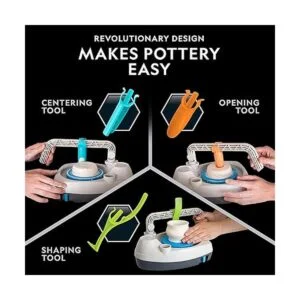 NATIONAL GEOGRAPHIC Rueda de cerámica para niños juego_2