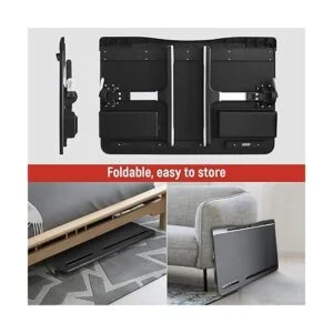 Mesa de bandeja para portátil cuero de lujo escritorio_6