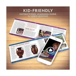 NATIONAL GEOGRAPHIC Rueda de cerámica para niños juego_5