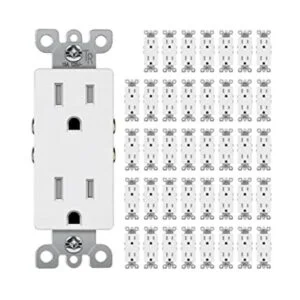 BESTTEN Enchufe eléctrico de pared para decoración de 15_1