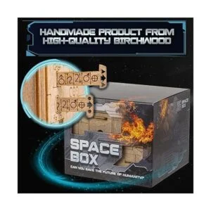 ESC WELT Caja espacial caja de rompecabezas de madera de_5