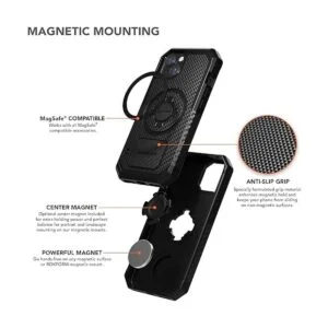 Rokform Funda para iPhone 13 serie resistente doble_3