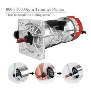 Herramienta de enrutador de madera compacta de 110 V_6