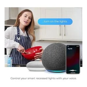 Globe Electric 50284 WiFi Smart 4 Slim bafle LED_3