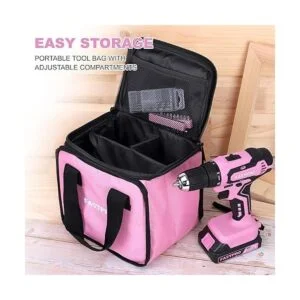 FASTPRO Juego de taladro rosa juego de taladro_6