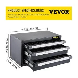 VEVOR Gabinete dispensador de brocas dispensador de_7