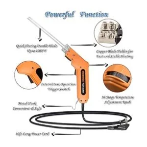 DOMINOX Cortador de espuma kit de cuchillo caliente_4