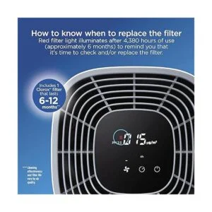 Clorox Purificador de aire para habitación grande filtro_6