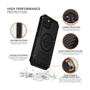 Rokform Funda para iPhone 13 serie resistente doble_2