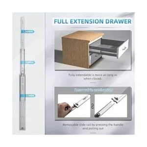 SHUHANG Diapositivas de cajón resistentes de extensión_6