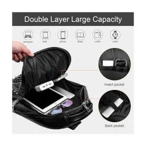 Mochila 3D Calavera negra B L_5