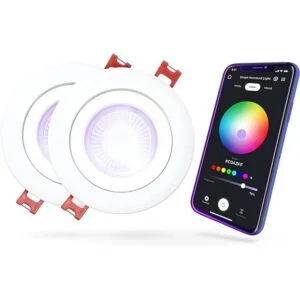 Globe Electric 50467 WiFi Smart 4 LED giratorio_1