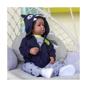 iCradle Muñecas de bebé Reborn negras birraciales_6