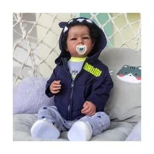 iCradle Muñecas de bebé Reborn negras birraciales_2