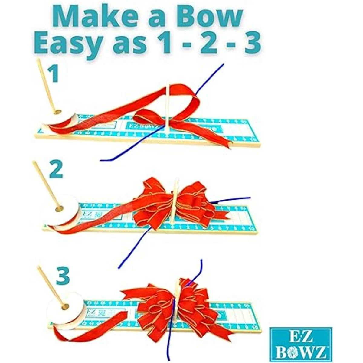 EZ Bowz Design Pro Bow Maker Herramienta fácil para hacer_3