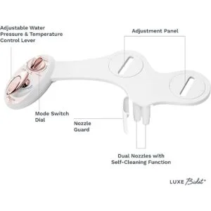 LUXE Bidet Neo 320 Accesorio de inodoro de bidé mecánico_6
