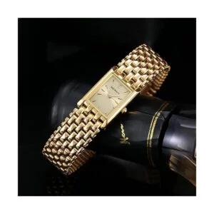 Berny Relojes dorados para mujer relojes de cuarzo de_2