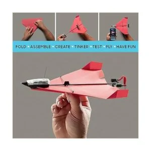 POWERUP 4.0 El kit de avión de papel controlado por_5