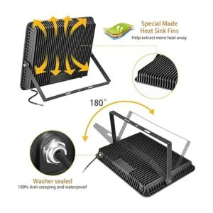 XYCN Luz de inundación LED de 300 W equivalente a 2000_4