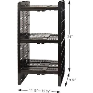 StorageMax Organizador de casilleros escolares anchos de_7