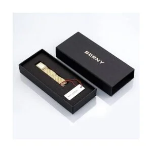 Berny Relojes dorados para mujer relojes de cuarzo de_7