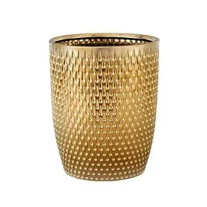 Papelera pequeña de oro moderna papelera contenedor de_1