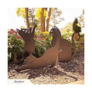 RealSteel Garden Cat Art Paquete de 3 unidades_2