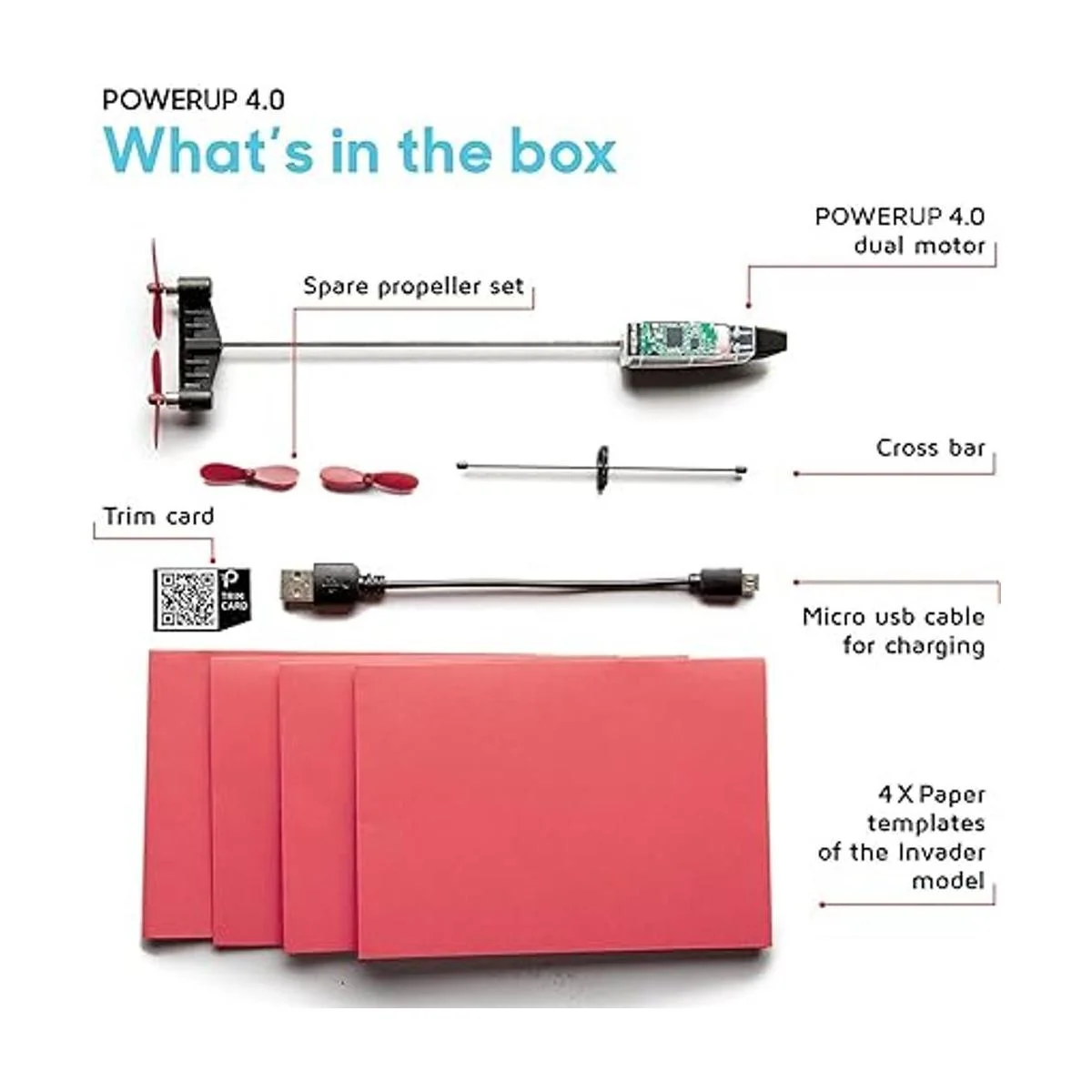 POWERUP 4.0 El kit de avión de papel controlado por_3