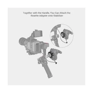 SmallRig Handgrip Rosette Adaptador para Sony FX6 para_7
