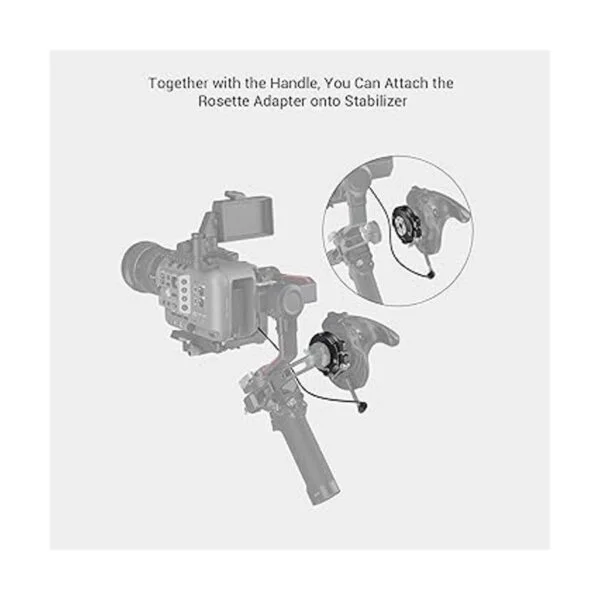 SmallRig Handgrip Rosette Adaptador para Sony FX6 para_7