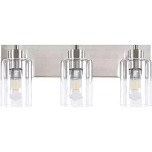 KW73013 Accesorios de tocador de baño de 3 luces moderno_1