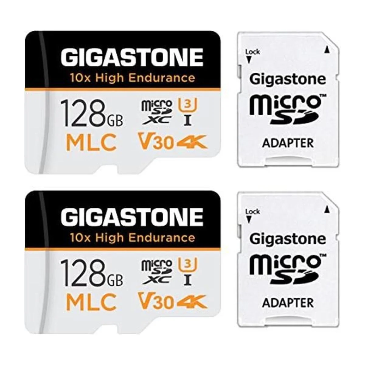 10 x alta resistencia Gigastone 128 GB paquete de 2_1