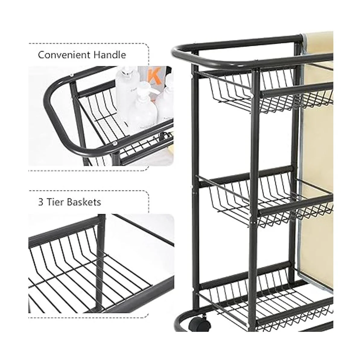 Lucalda Cesta de lavandería para ordenadores organizador_2