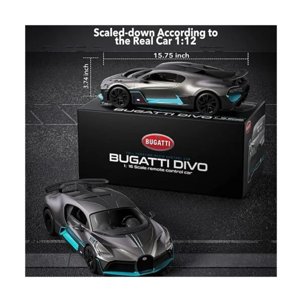 MIEBELY Automóvil a control remoto a escala 112 Bugatti_4