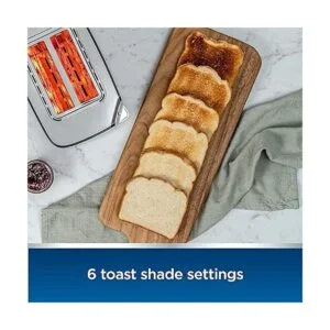 Oster Tostadora de 2 rebanadas con tecnología Easy Touch y_4