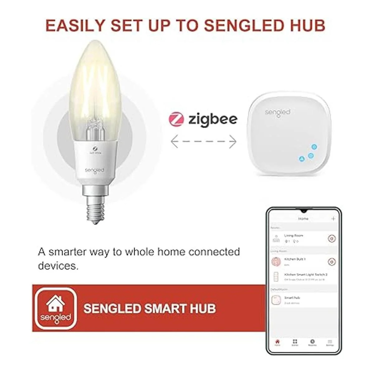Sengled Zigbee Bombillas inteligentes requiere_4