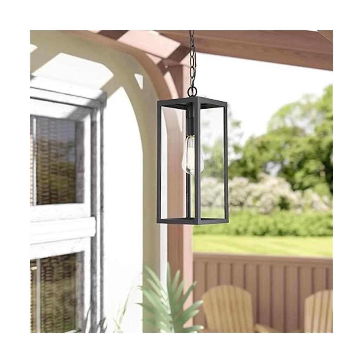 Bestshared Farol colgante para exteriores luces colgantes_7